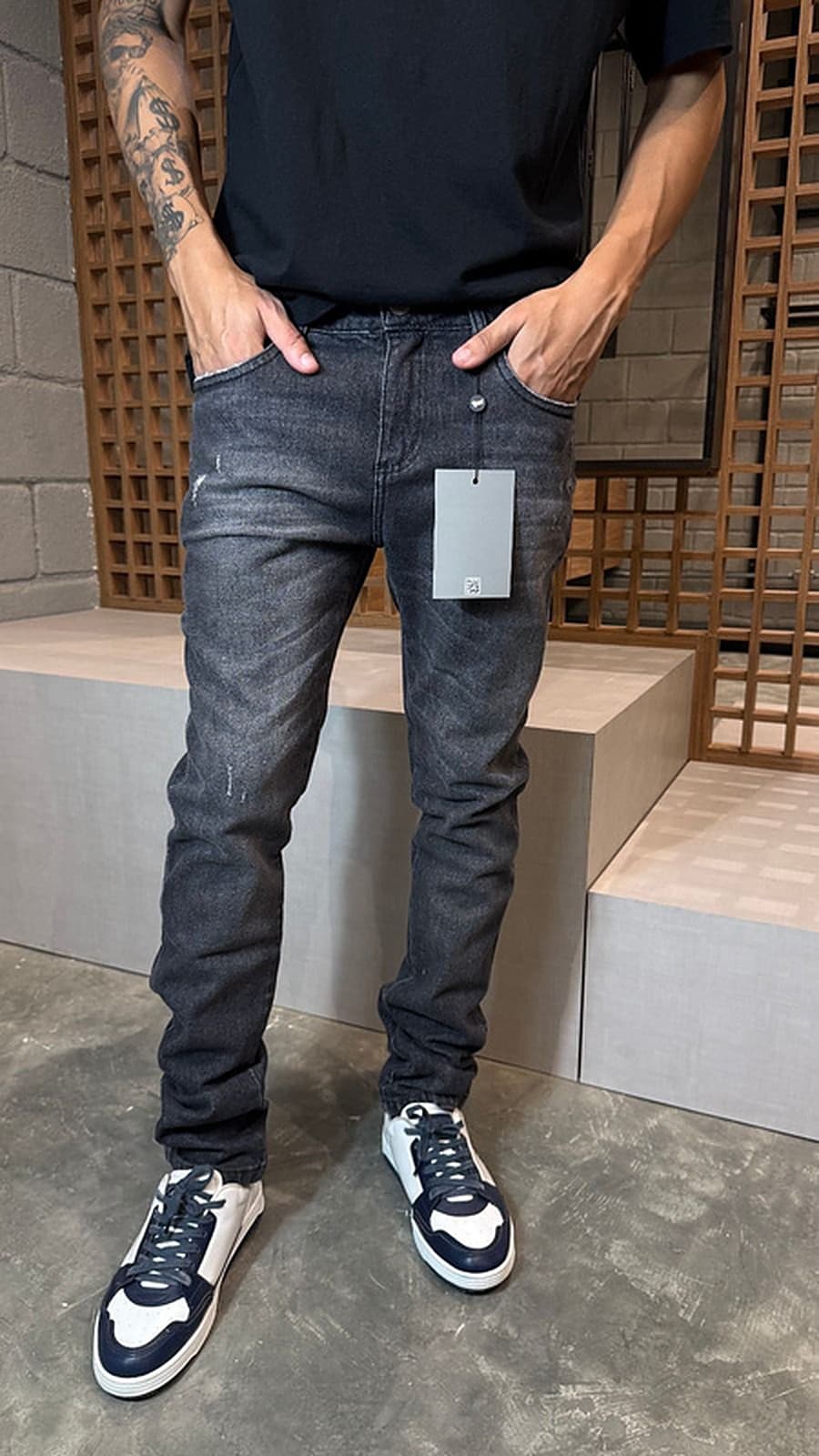 Calça Skinny Up Black (CA 061-01)